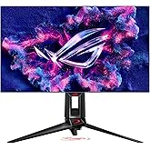 ASUS ROG Swift OLED 27” 1440P Gaming Monitor (PG27AQDP) - WOLED, QHD, 480Hz, 0.03ms, G-SYNC Compatible, Custom Heatsink, AI A