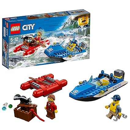 LEGO City 60176 - Gebirgspolizei Flucht durch die Stromschnellen, Beliebtes Kinderspielzeug
