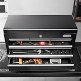 VonHaus Tool Chest Portable Cabinet with Drawers Lockable Metal Box view 2