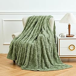 Aganear Fleece Blanket Queen Size - Plush Cozy Soft