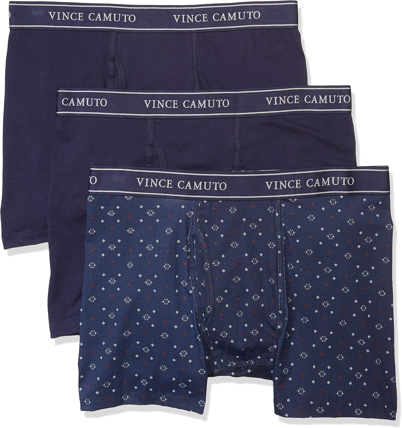 Vince Camuto Men's 3Pack Cotton Stretch Boxer Briefs at Amazon Men’s