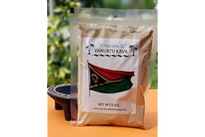 TIKARAM'S Kava Kava - Premium Vanuatu Kava 1/2 Pound (8oz) - Fiji Market Wholesale