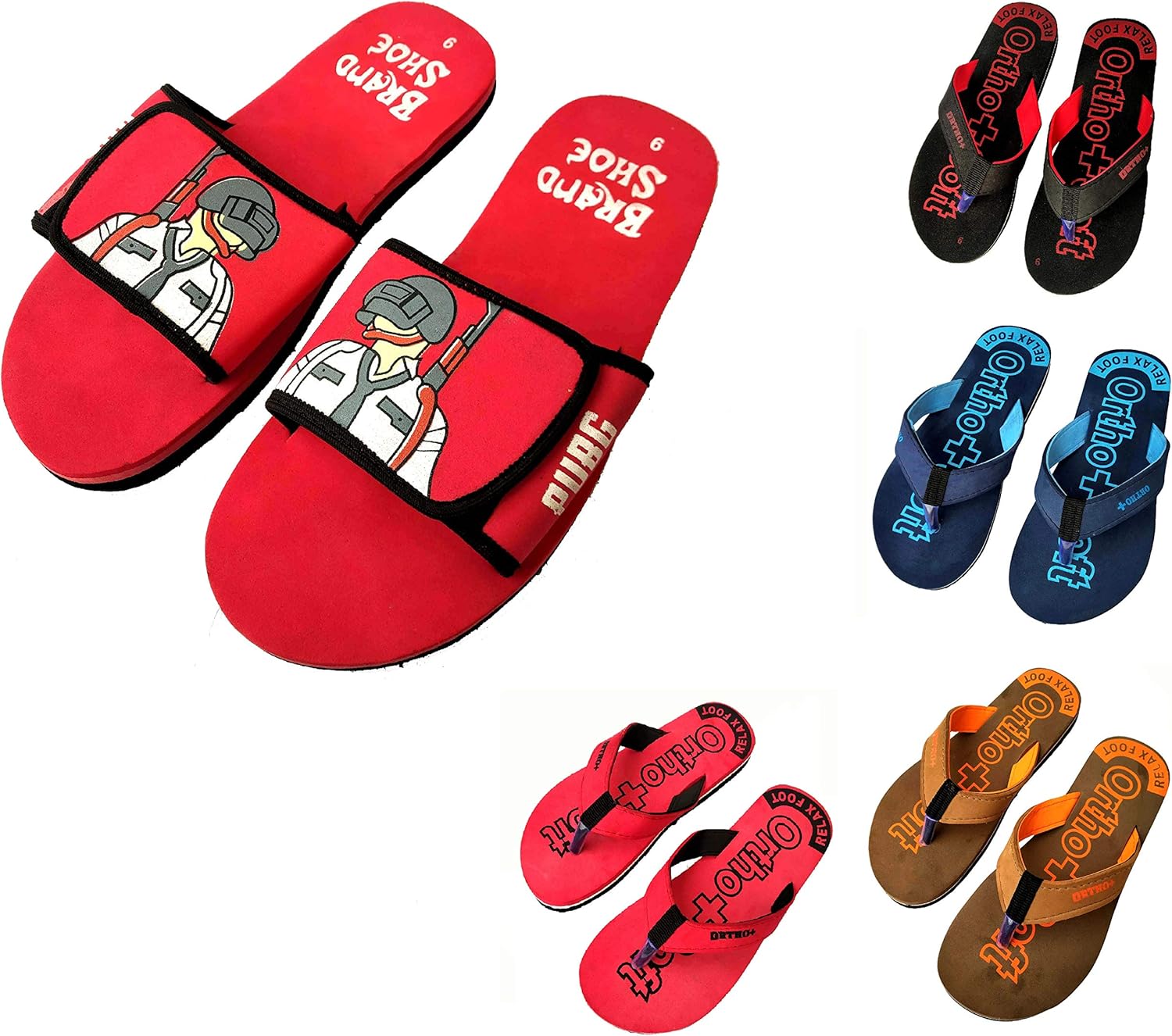 PUBG Fashion Slipper/Slides/Flip Flops for Men | Sellerfort.in