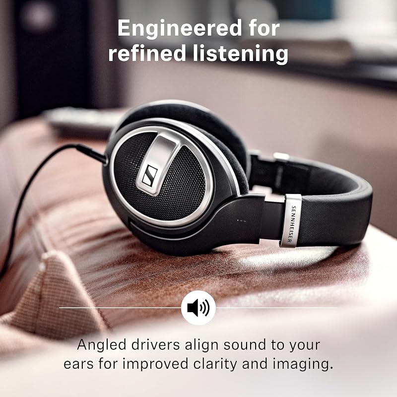 Sennheiser hd 599 - fones de ouvido abertos, edição especial, preto, com fio