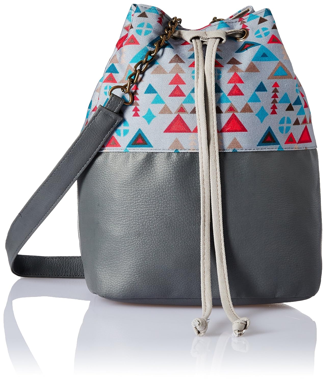 kanvas katha women's sling bag (multicolor) ()