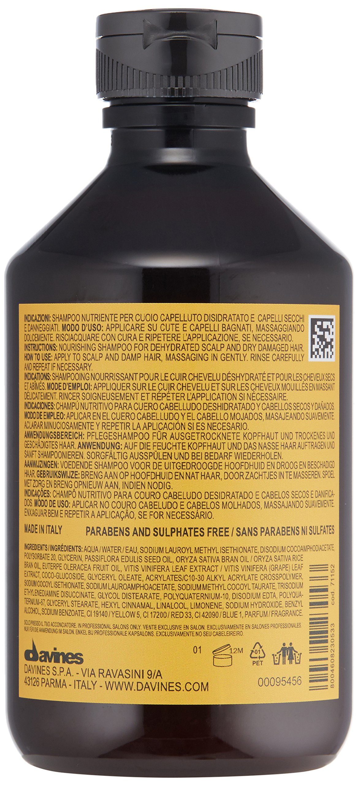 Davines - Natural Tech Shampooing nourrissant 250 ml