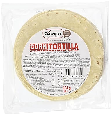 Consenza Mais Tortilla's Glutenfrei, 10er Pack (10 x 181 g)