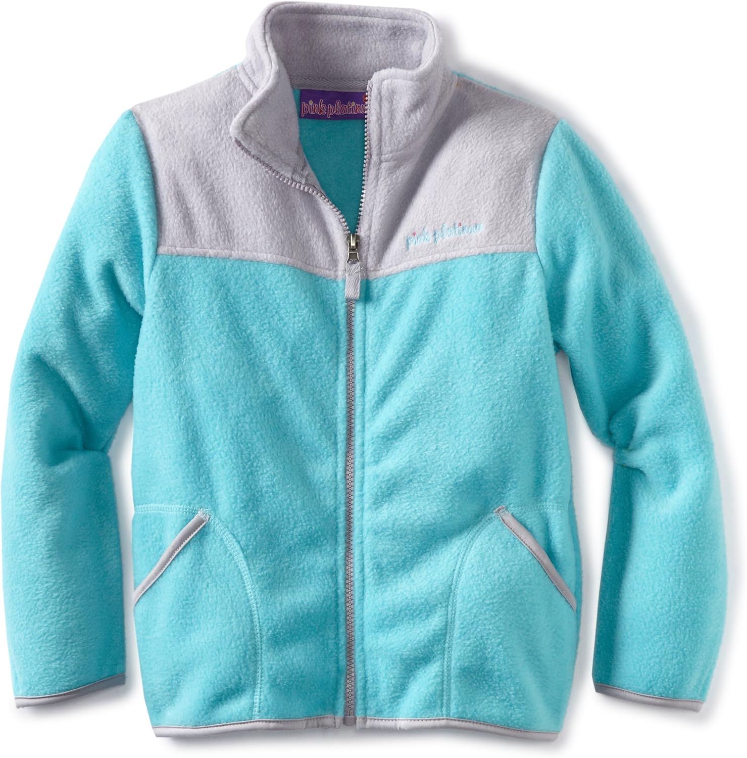Pink Platinum Little Girls' Polar Fleece Jacket Fleece