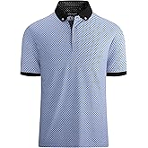 Alex Vando Mens Polo Shirts Short Sleeve Regular Fit Fashion Designed Shirt