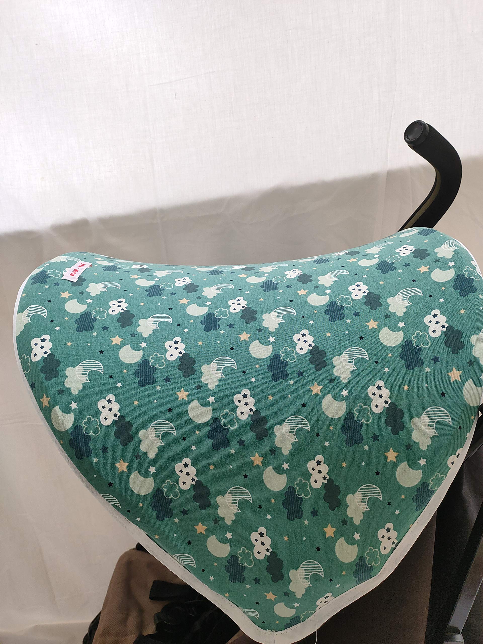 MOON-BEBE Hood Cover for Maclaren Quest Techno (Green)