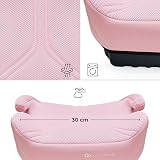Kinderkraft I-BOOST 2 PRO i-Size Car Seat 125–150 cm ISOFIX AIR Flow Black Pink view 3