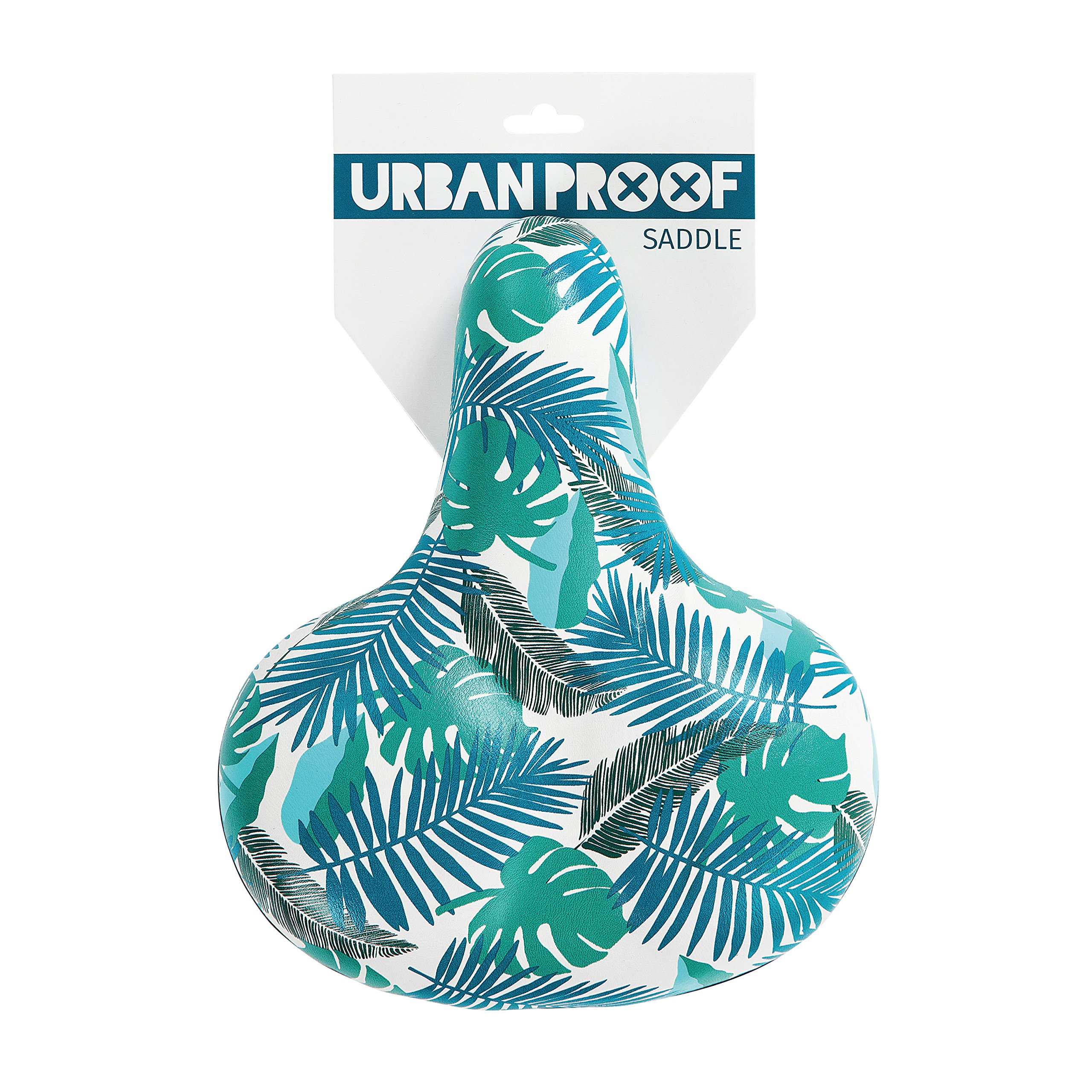 Urban Proof Unisex Adult Bicycle Saddle - Leafs, One size
