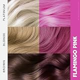 PaintGlow Rebellious Colours Flamingo Pink Vegan Semi Permanent Hair Dye 100ml view 2