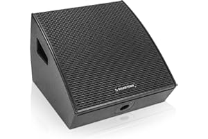 Sound Town CARME Series 12" Multipurpose Powered Loudspeaker, with Coaxial Compression Driver, Class D amp., DSP, Birch Plywo