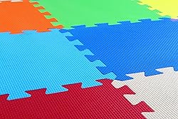 BalanceFrom Kid's Puzzle Exercise Play Mat with EVA
