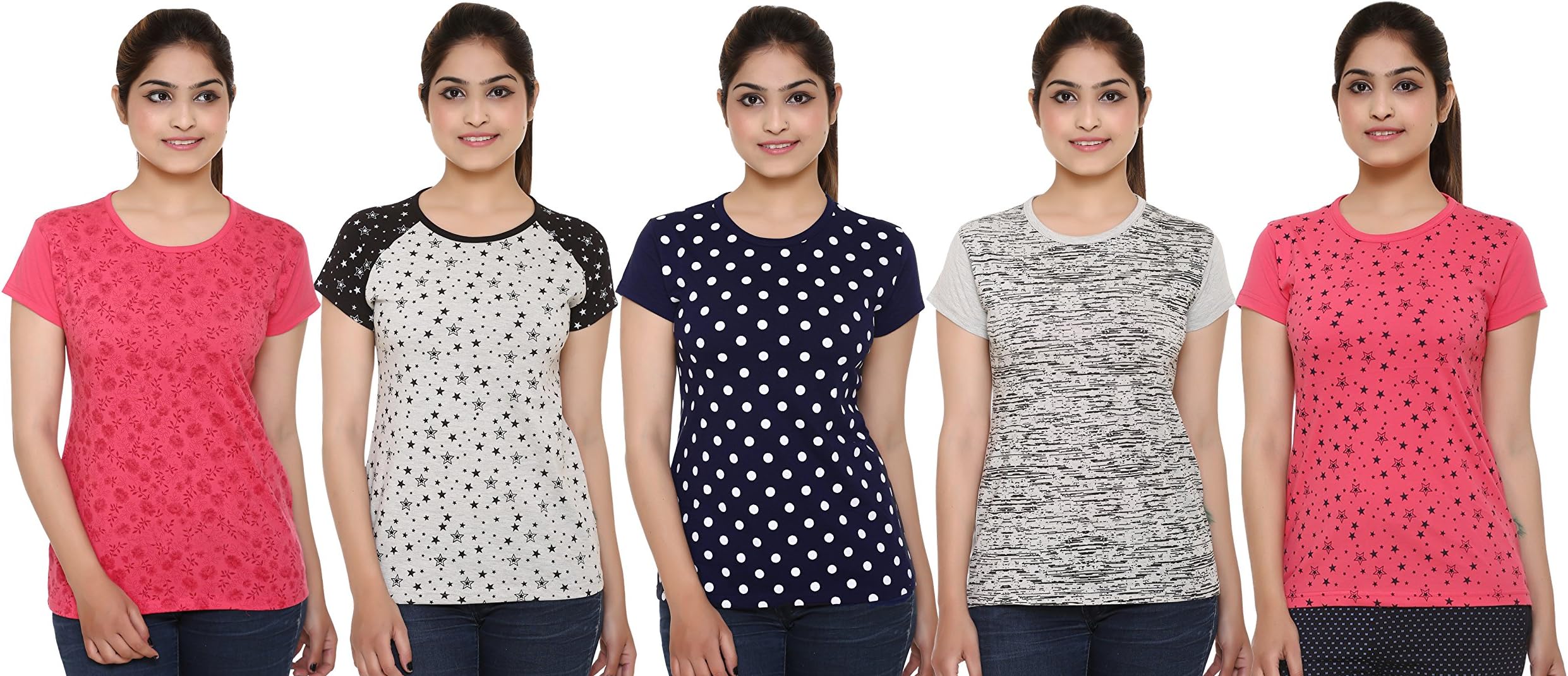 Shaun Women'S Multicolor T-Shirts