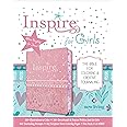 Inspire Bible for Girls NLT (LeatherLike, Pink): The Bible for Coloring & Creative Journaling