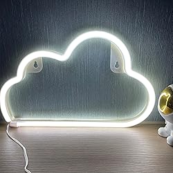 EASETIME Cloud Neon Signs,LED Cloud Light for Wall