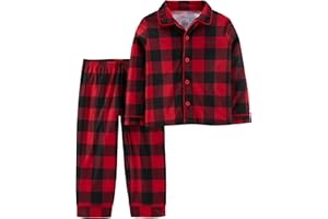 Simple Joys by Carter's Toddlers and Baby Boys' 2-Piece Coat Style Pajama Set