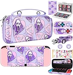 Xinocy for Nintendo Switch Lite 7 in 1 Storage