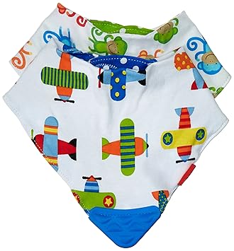 bib with teething corner