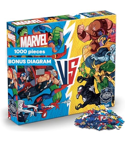 Amazon.com: Clementoni Jigsaw Puzzle 1000 Pieces, Marvel Xmen