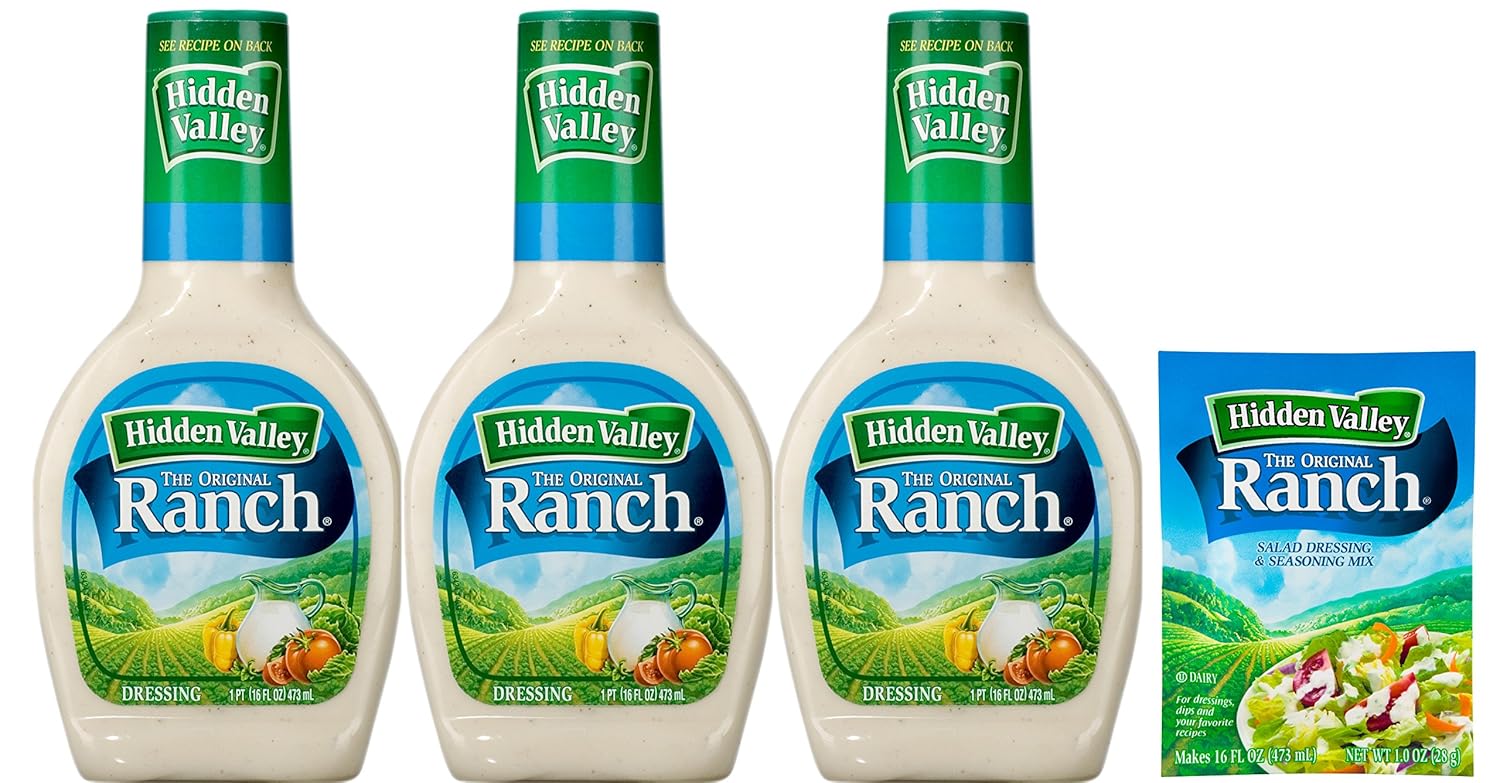 Hidden Valley Original Ranch Dressing, 16 Fluid Ounce