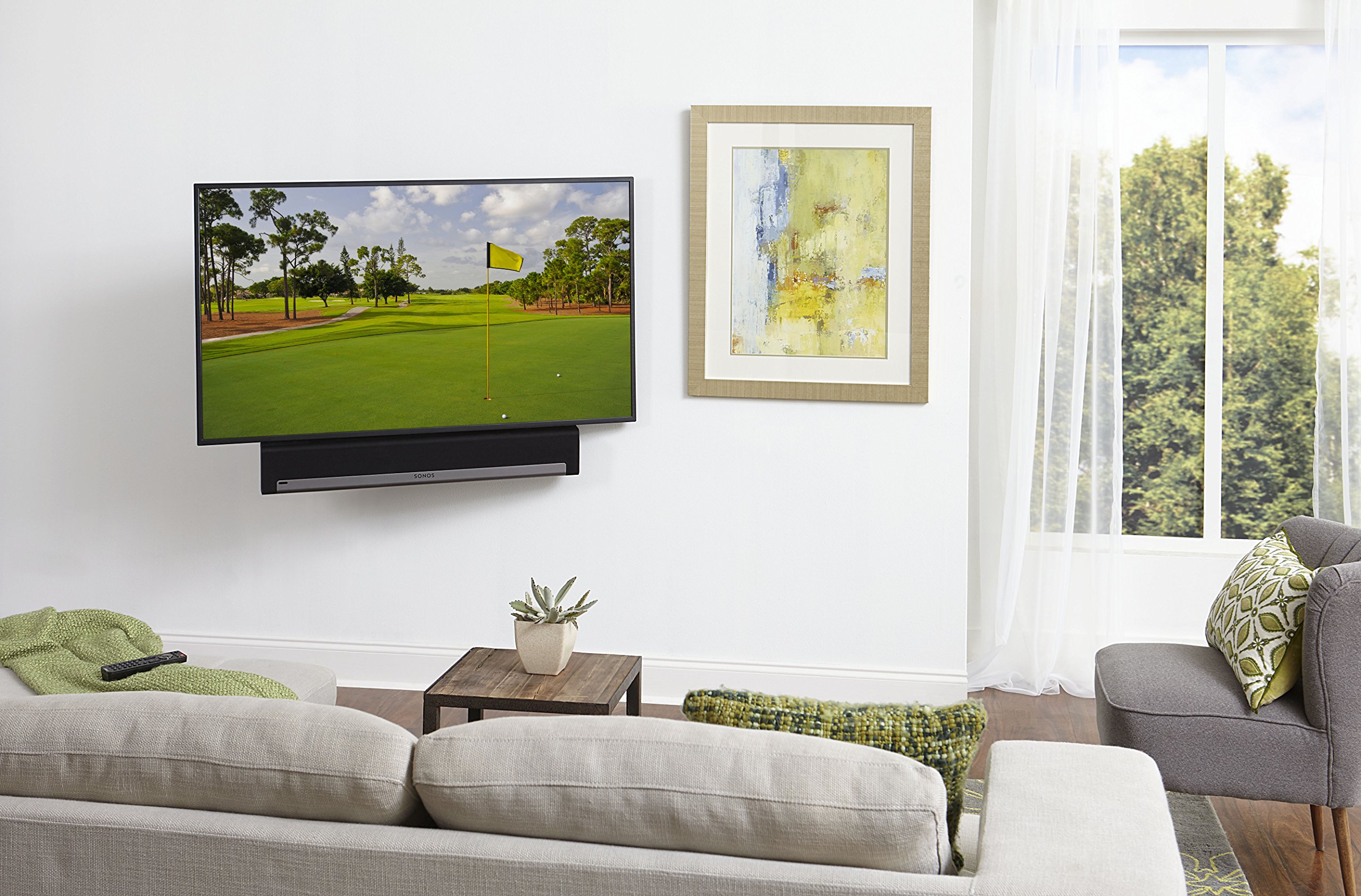 Sanus TV Wall Mount - Full Motion TV Mount for Screens up to 80