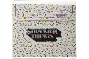 Mead Trapper Keeper Binder, Stranger Things, 1 Inch Binder with Folders and Pockets, Holds 8-1/2" x 11" Paper, Yearbook (261138B-25)