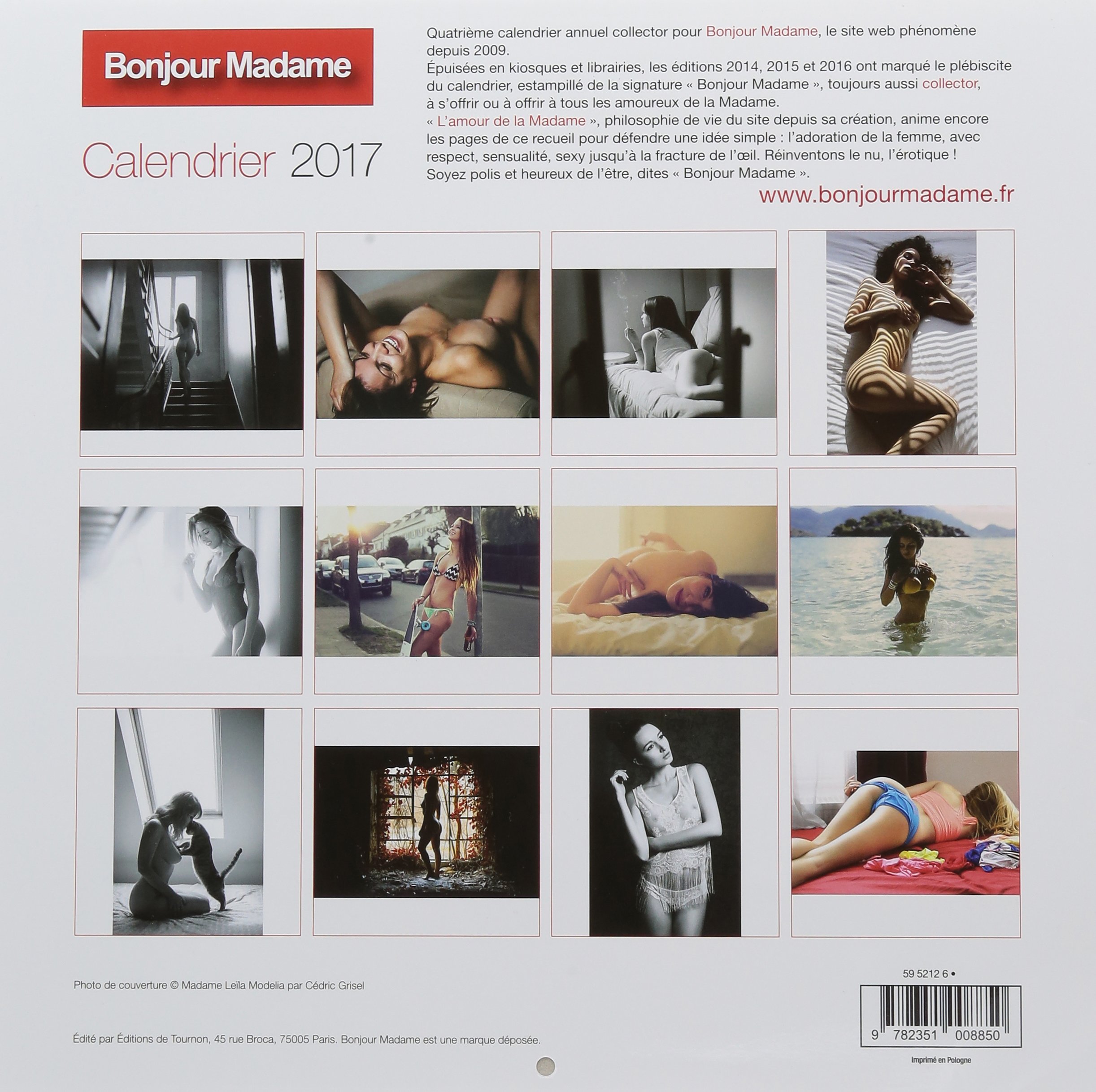 Calendrier Bonjour Madame 2023 Bonjour Madame 2017: Calendrier: Amazon.co.uk: Carabas Editions:  9782351008850: Books