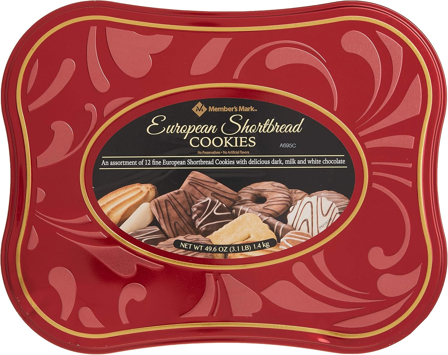 Member's Mark European Chocolate Cookie Product of Germany Net Wt (49.4