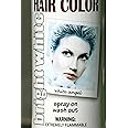 Spray On Wash Out White Hair Color Temporary Hairspray Great For Costume or Halloween Party