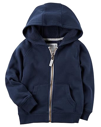 boys navy zip up hoodie