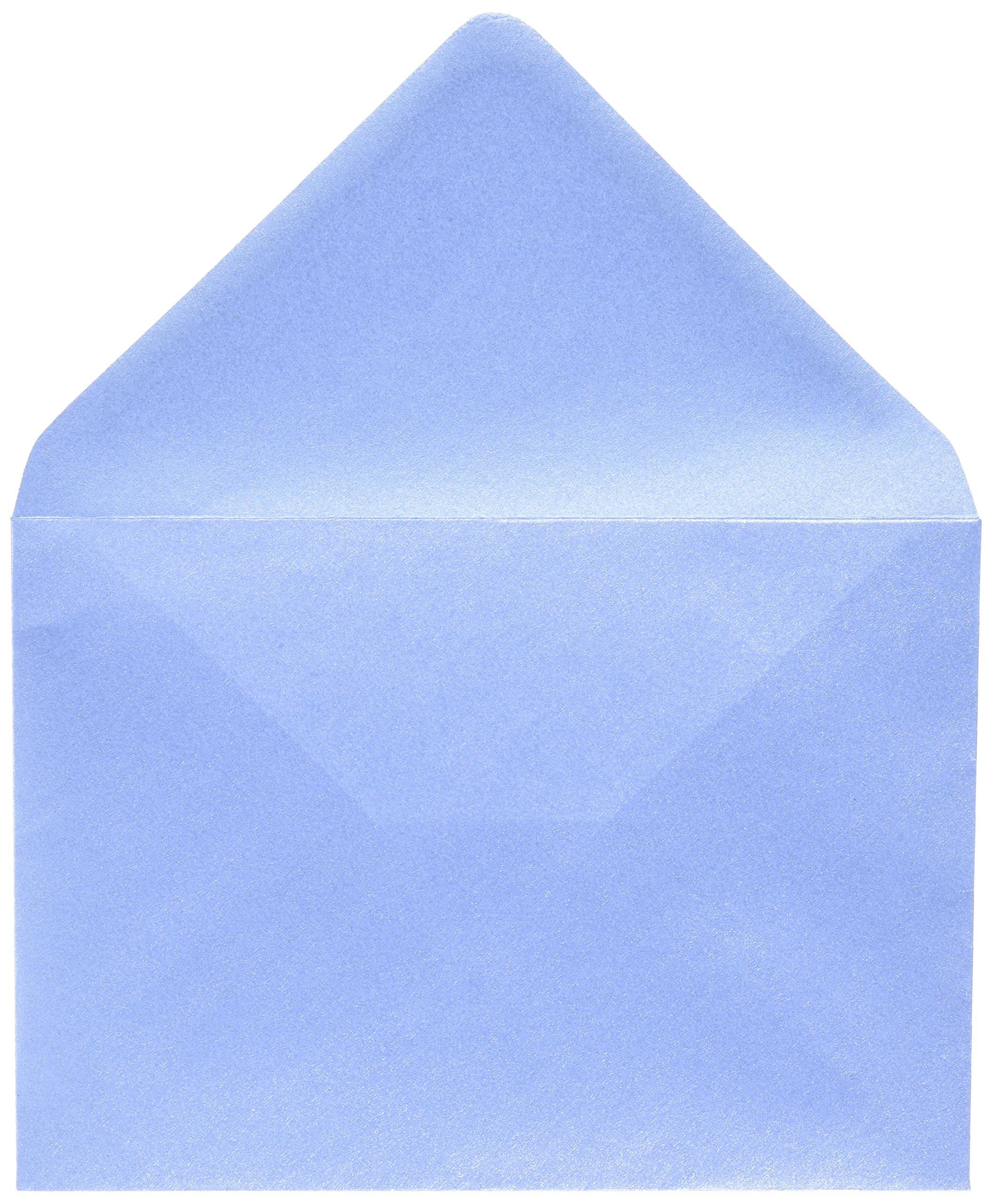 Pearlised C6 Envelope - Maya Blue (Pack Of 5)