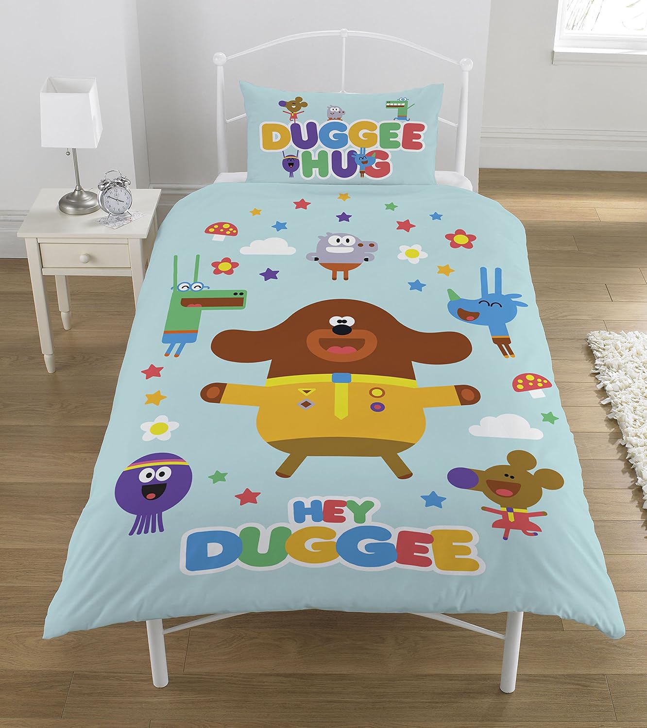 hey duggee cot bed bedding