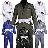 Hawk Sports Brazilian Jiu Jitsu Gi for Kids, Ultra-Light Extra Tough Premium Fabric Kids BJJ Gi