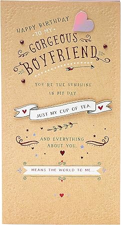 romantic birthday card for boyfriend