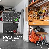 Yes4All EVA Interlocking Mats Puzzle Floor Tiles 11 mm Gray 1.02 m2 Border view 4