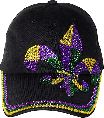 bedazzled baseball hats