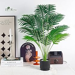 Der Rose 28'' Artificial Palm Tree Large Fake