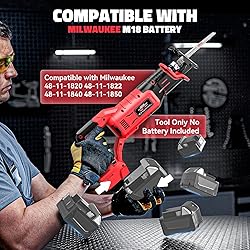 Cordless Reciprocating Saw for Milwaukee : Cerycose