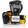 Fairtex BGV9 Muay for Professional Boxers & Trainers |Mexican Style Glove for Hard Hitters | MMA Gloves for Martial Arts|Light Weight & Shock Absorbent Boxing Gloves