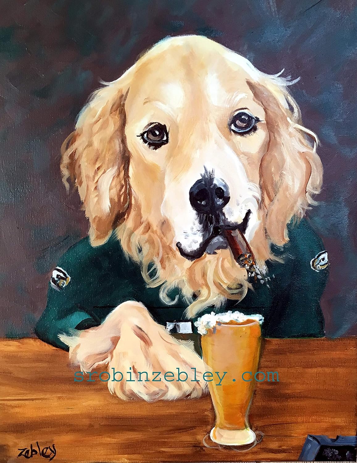 hilarious golden retriever