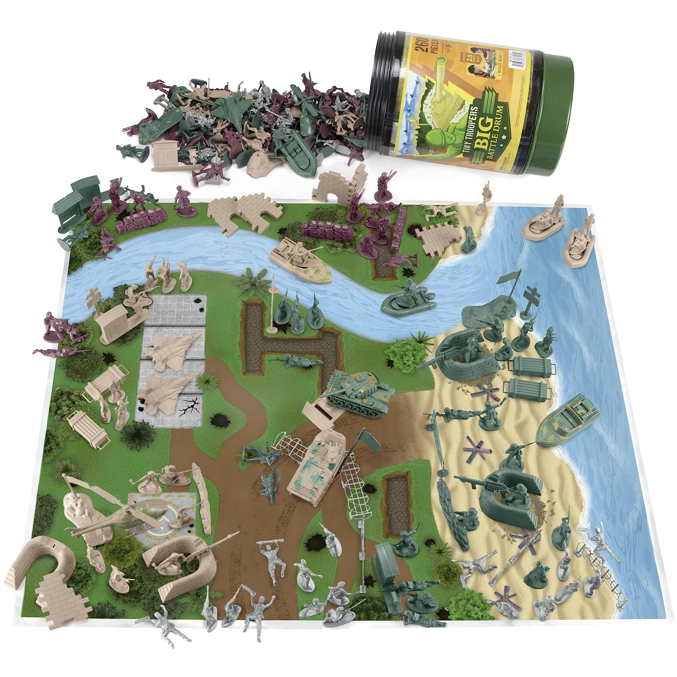 Imagination Generation Army Men Big Battle Playset