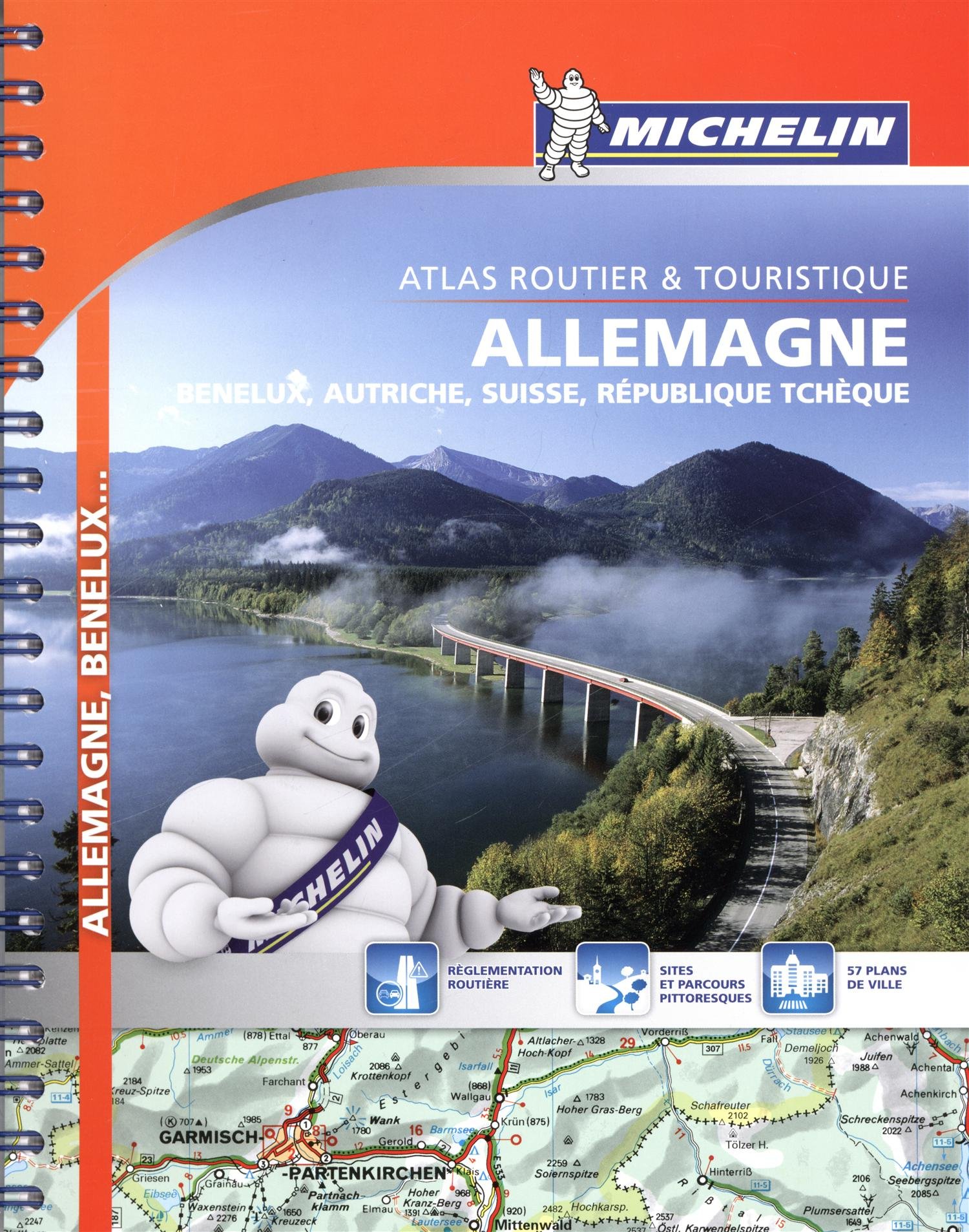 Amazon Fr Atlas Allemagne Benelux Suisse Autriche Rep Tcheque Michelin Michelin Livres