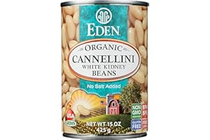 Eden Foods 19277 Organic Cannellini Beans Can