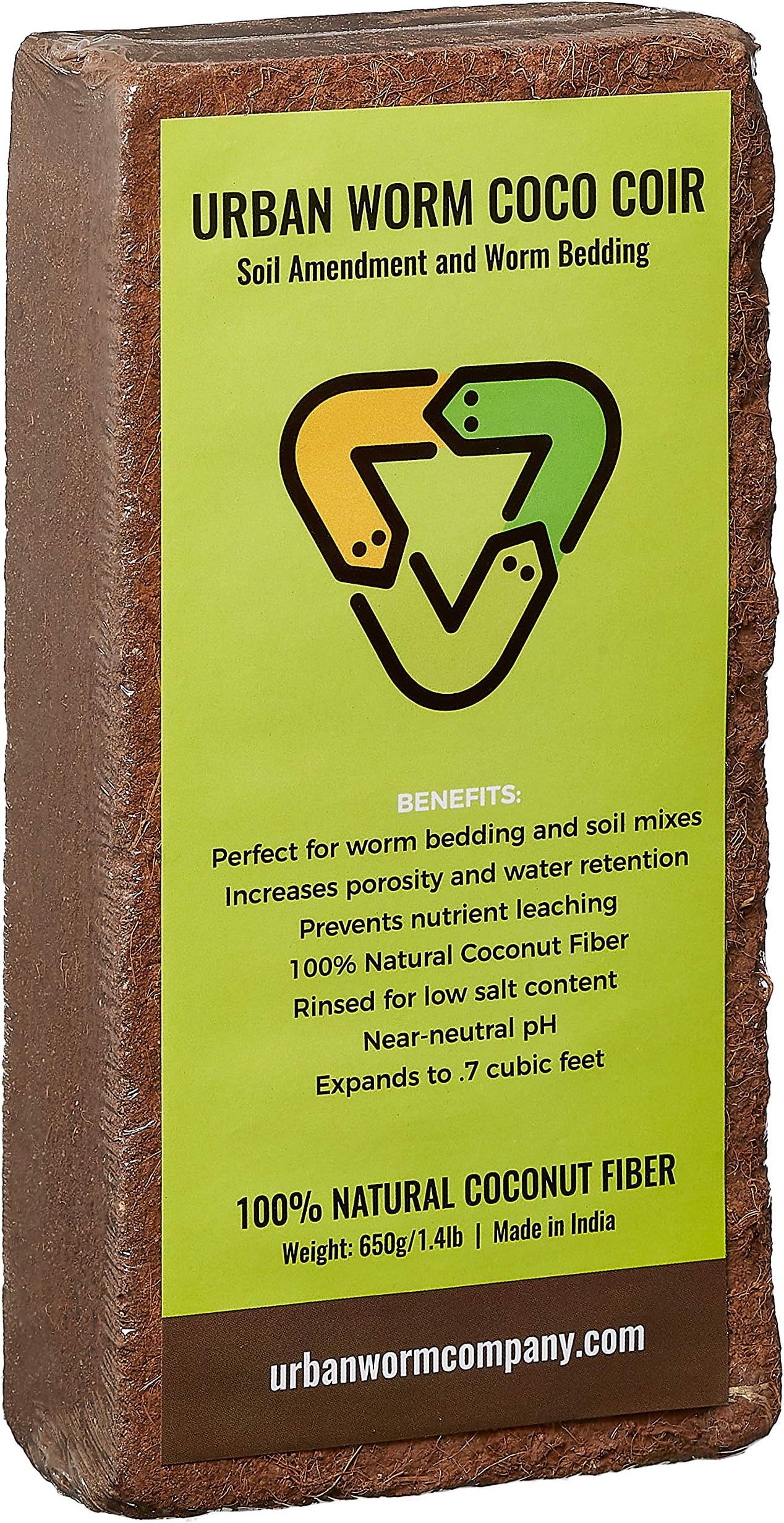 Urban Worm Coco Coir Soil Amendment and Bedding (4)