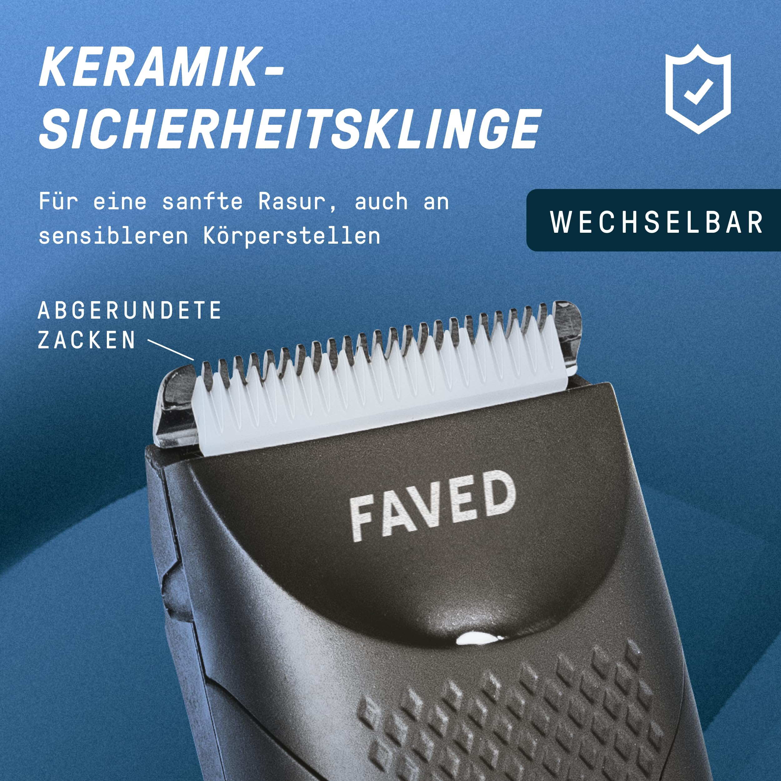 The Bodygroomer – Intimrasierer & Körperrasierer, duschfest, 90 Min. Laufzeit, LED-Leuchte, Ladestation – Body-Trimmer für den Intimbereich & Körper für Männer Mann Herren von Groomed Rooster 2