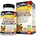 Turmeric Curcumin with BioPerine 1500mg - Natural Joint & Healthy Inflammatory Support with 95% Standardized Curcuminoids for