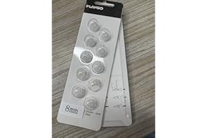 FLAYGO Domes for Hearing Aids - Double Layer Closed Domes(8mm Double-Layer Open)